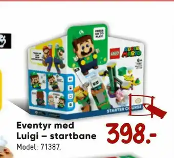 Eventyr med Luigi - startbane