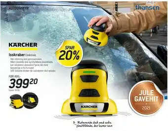 Thansen Isskraber Elektrisk tilbud