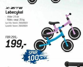 Thansen Løbecykel tilbud