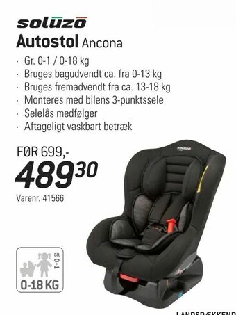Thansen Autostol tilbud