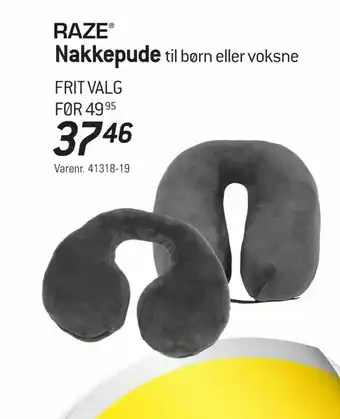Thansen Nakkepude til børn eller voksne tilbud