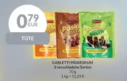 Nielsen's Discount CARLETTI PÅSKESKUM 3 verschiedene sorten tilbud