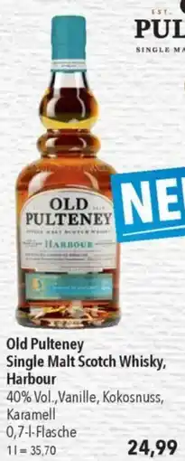OLD PULTENEY Single malt scotch whisky, harbour
