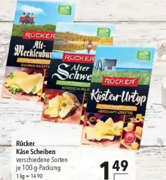 Citti RÜCKER Käse scheiben tilbud