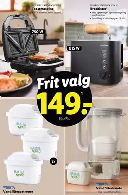 Lidl Toastmaskine eller brødrister tilbud