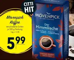 Citti Mövenpick kaffee tilbud