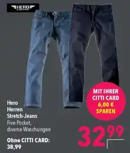Citti Hero herren stretch-jeans tilbud