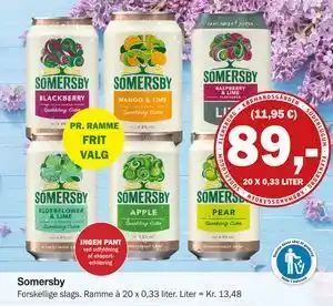 Købmandsgården Somersby tilbud
