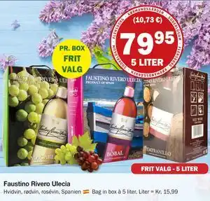 Købmandsgården Faustino Rivero Ulecia tilbud