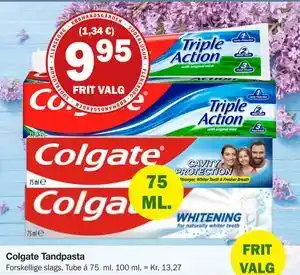 Købmandsgården Colgate Tandpasta tilbud