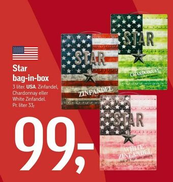 Føtex Star bag-in-box tilbud