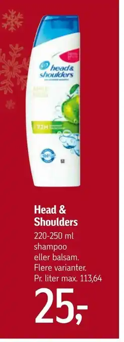 Føtex Head & Shoulders tilbud