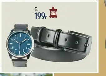 Føtex Herrebælte eller armbåndsur tilbud