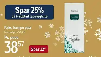 Føtex På fredsted løs-vægts te tilbud