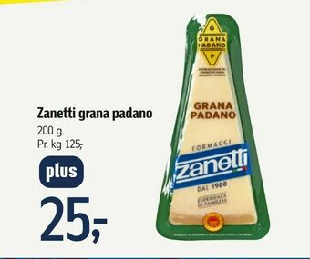 Føtex Zanetti grana padano tilbud
