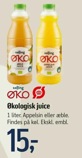 Føtex Økologisk juice tilbud