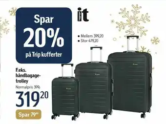 Føtex Trip kufferter tilbud