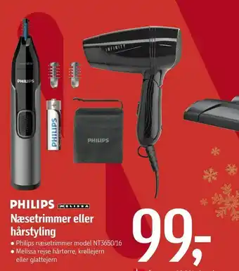 Føtex Næsetrimmer eller hårstyling tilbud