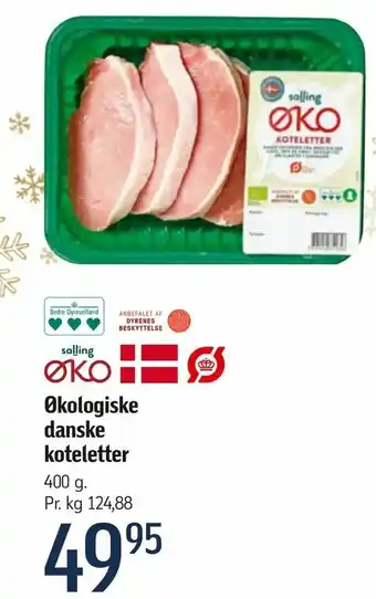 Føtex Økologiske danske koteletter tilbud