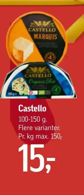 Føtex Castello tilbud