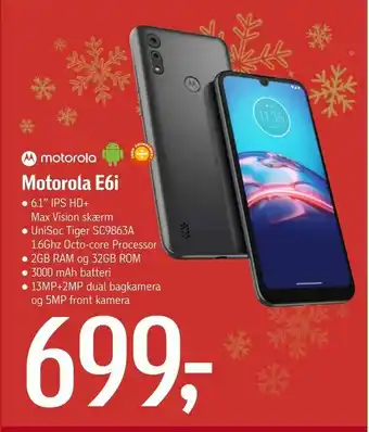 Føtex Motorola E6i tilbud