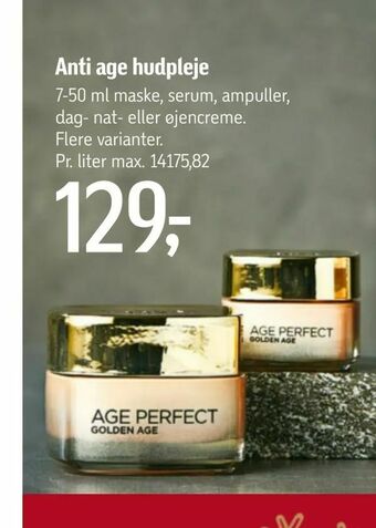 Føtex Anti age hudpleje tilbud
