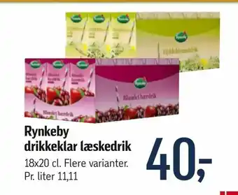 Føtex Rynkeby drikkeklar læskedrik tilbud