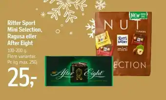 Føtex Ritter Sport Mini Selection, Ragusa eller After Eight tilbud