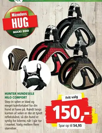 Hunter hundesele hilo comfort