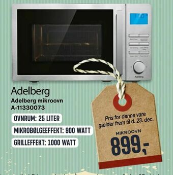 Skousen Adelberg mikroovn A-11330073 tilbud