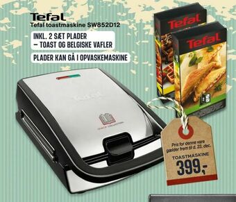 Skousen Tefal toastmaskine SW852D12 tilbud