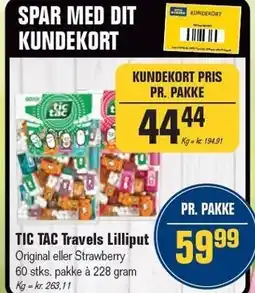 Otto Duborg TIC TAC Travels Lilliput tilbud