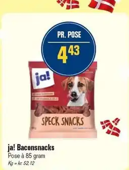 Otto Duborg ja! Baconsnacks tilbud
