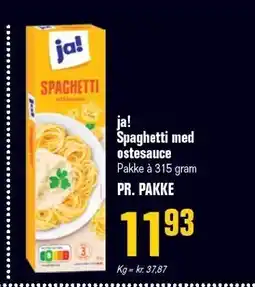 Otto Duborg ja! Spaghetti med ostesauce tilbud