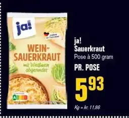 Otto Duborg ja! Sauerkraut tilbud