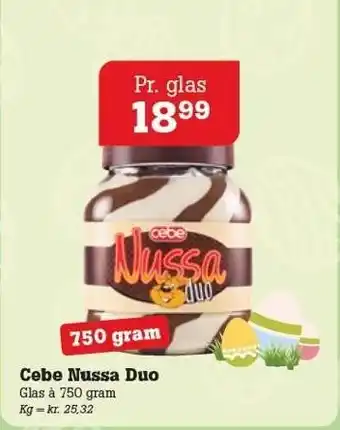 Poetzsch Padborg Cebe Nussa Duo tilbud
