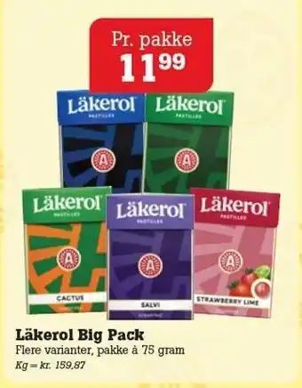 Poetzsch Padborg Läkerol Big Pack tilbud