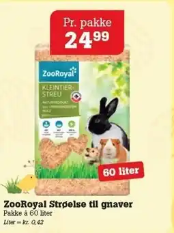 Poetzsch Padborg ZooRoyal Strøgelse til gnaver tilbud