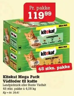 Poetzsch Padborg Kitekat Mega Pack Vådfoder til katte tilbud