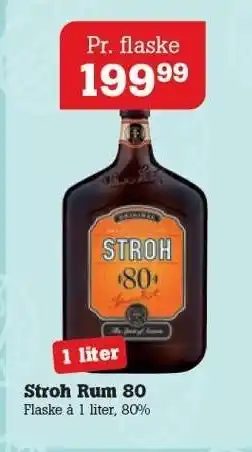 Poetzsch Padborg Stroh Rum 80 tilbud