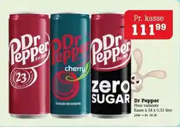 Poetzsch Padborg Dr Pepper 24 x 0,33 liter tilbud
