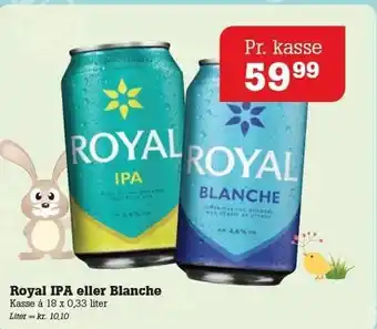 Poetzsch Padborg Royal IPA eller Blanche tilbud