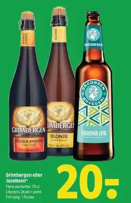 Coop 365 Grimbergen eller jacobsen tilbud