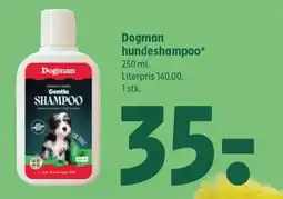 Dogman hundeshampoo