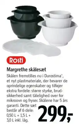 Føtex Margrethe skålesæt tilbud