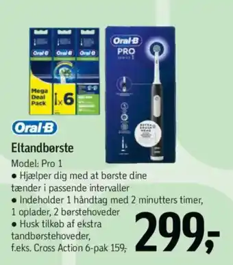 Føtex ORAL-B Eltandbørste tilbud