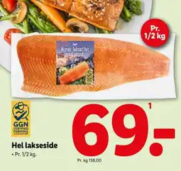 Lidl Hel lakseside tilbud