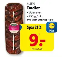 Lidl ALESTO Dadler tilbud