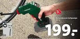 Lidl Batteridreven luftpumpe 20 v tilbud