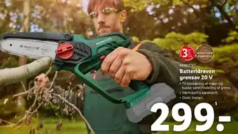 Lidl PARKSIDE Batteridreven grensav 20 V tilbud